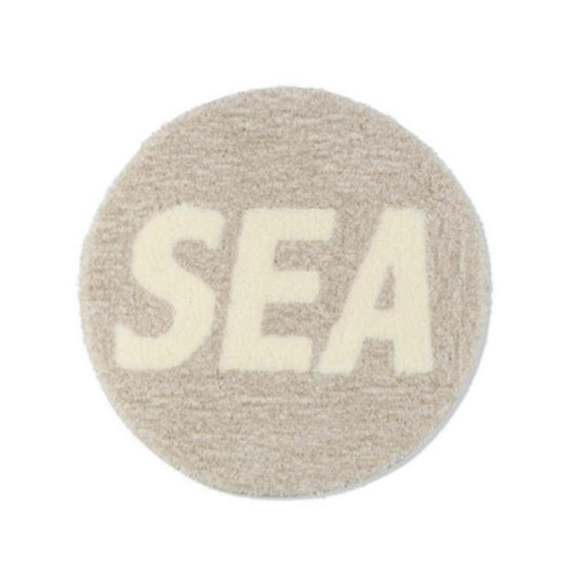 WIND AND SEA round MAT GRAY マット ラグ