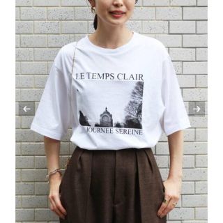 イエナ(IENA)のparis photo Tシャツ(Tシャツ/カットソー(半袖/袖なし))