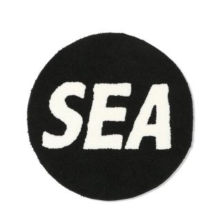 シー(SEA)のWIND AND SEA (ROUND) MAT / BLACK (ラグ)