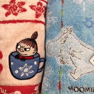 丸眞 MOOMIN ムーミン フェイスタオル二枚セット(タオル/バス用品)