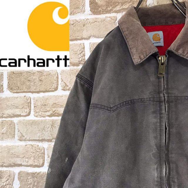carhartt - 【カーハート 】carhartt 襟コーデュロイダックジャケット タグロゴの通販 by 購入前に必ずコメント下さい