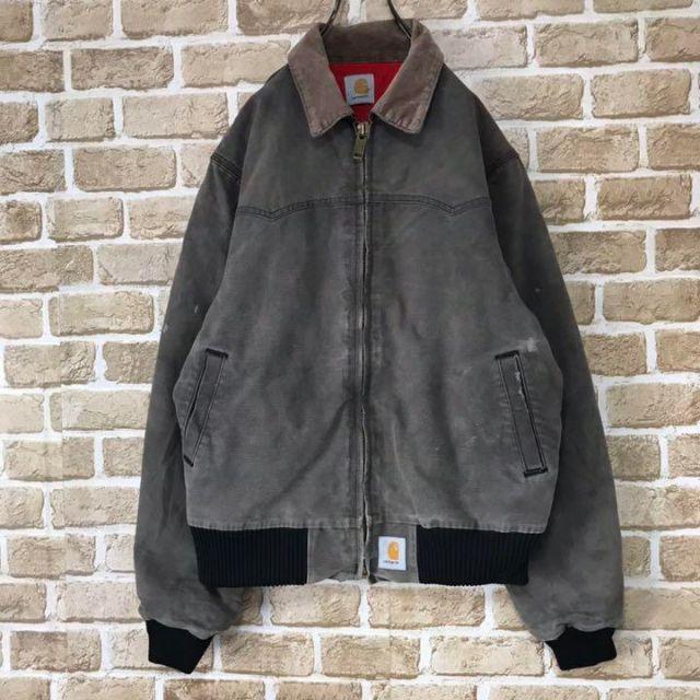 carhartt - 【カーハート 】carhartt 襟コーデュロイダックジャケット タグロゴの通販 by 購入前に必ずコメント下さい