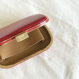 アニヤハインドマーチ(ANYA HINDMARCH)のAnya Hindmarch  がま口ウォレット/カード＆キーケース　レッド(財布)