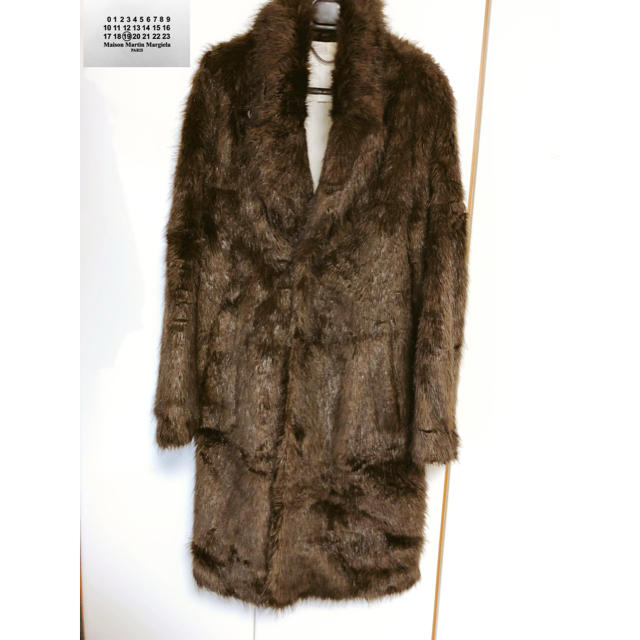 Martin Margiela H&M  ファーコート eur48 限定 美品