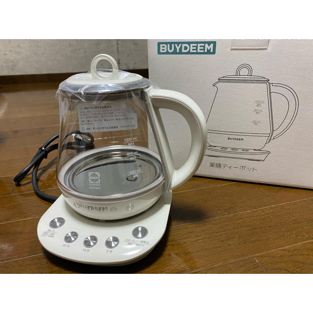 新品、未使用　BUYDEEM 電気ポット　セール中