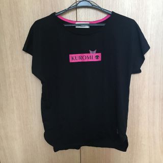 サンリオ(サンリオ)のKUROMIちゃんTシャツ(Tシャツ(半袖/袖なし))