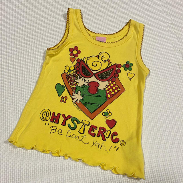 HYSTERIC MINI(ヒステリックミニ)のヒスミニ　タンクトップ　90 キッズ/ベビー/マタニティのキッズ服女の子用(90cm~)(Tシャツ/カットソー)の商品写真