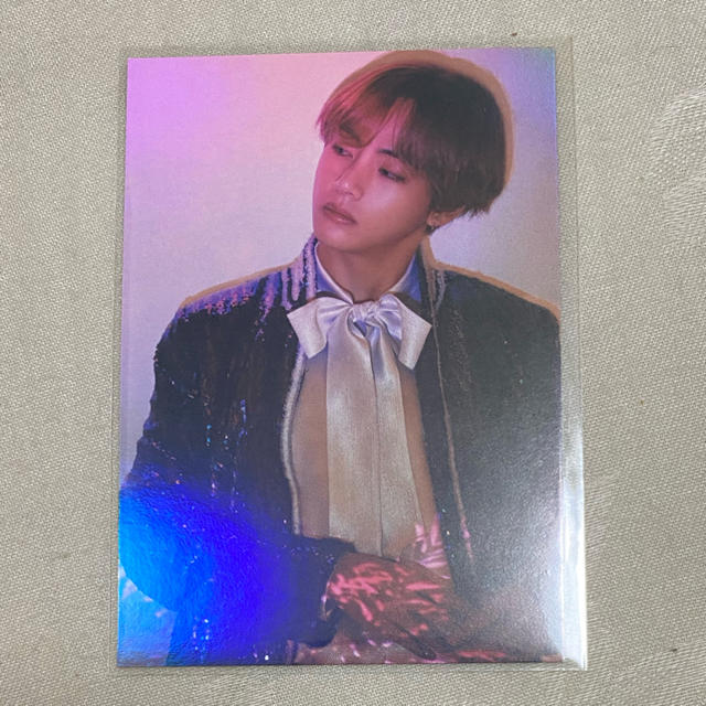 本物の bts WINGS Final ホログラムトレカ ミニフォト JUNGKOOK