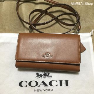 COACH - コーチ お財布ショルダー COACH ショルダーウォレットの通販