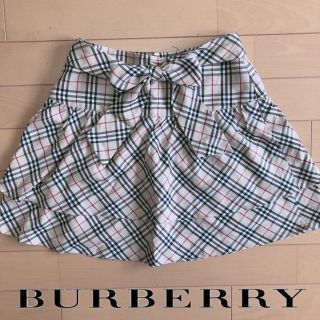 バーバリー(BURBERRY)のBURBERRY チェック柄 スカート 140cm(スカート)