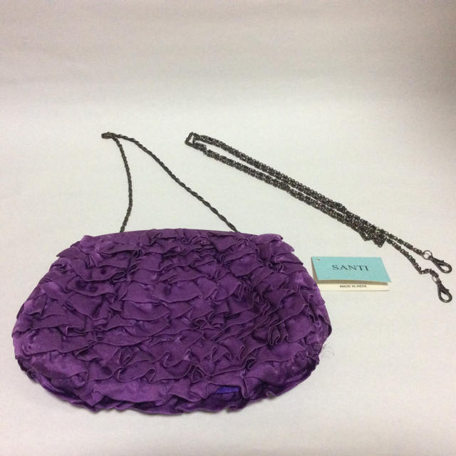 SANTI(サンティ)のSANTI パーティーバッグ クラッチバッグ 紫 メンズのバッグ(セカンドバッグ/クラッチバッグ)の商品写真