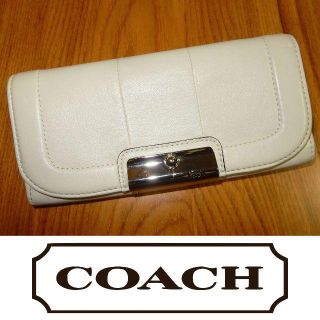 コーチ(COACH)の【COACH】コーチ 長財布 45132 SV / X2(財布)