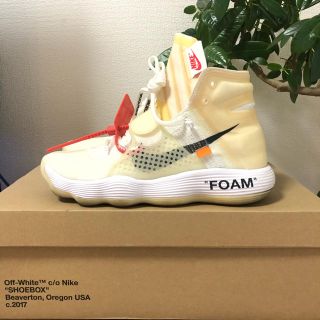 ナイキ(NIKE)のNIKE off-white HYPER DUNK supreme ダンク(スニーカー)