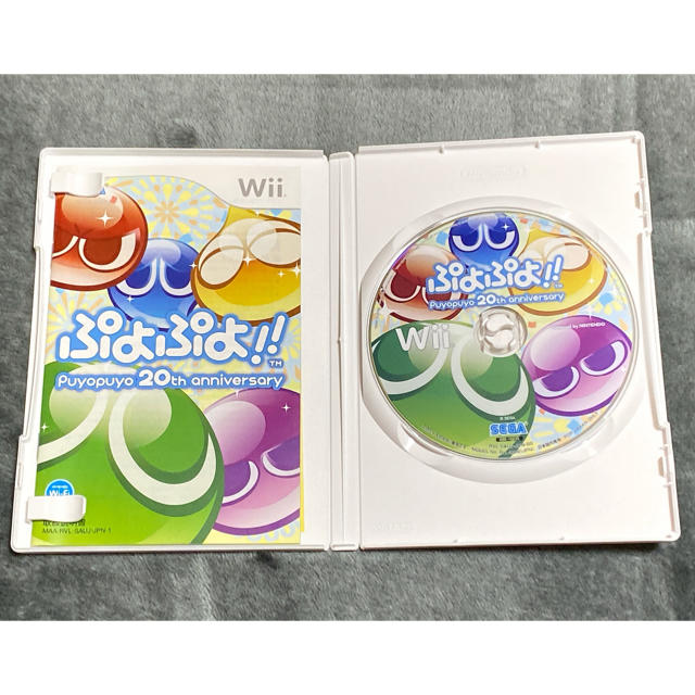 Wii(ウィー)のWiiソフト ぷよぷよ！ エンタメ/ホビーのゲームソフト/ゲーム機本体(家庭用ゲームソフト)の商品写真