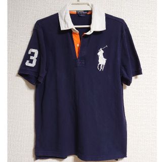 ラルフローレン(Ralph Lauren)のラルフローレン ポロシャツ 半袖 紺(ポロシャツ)