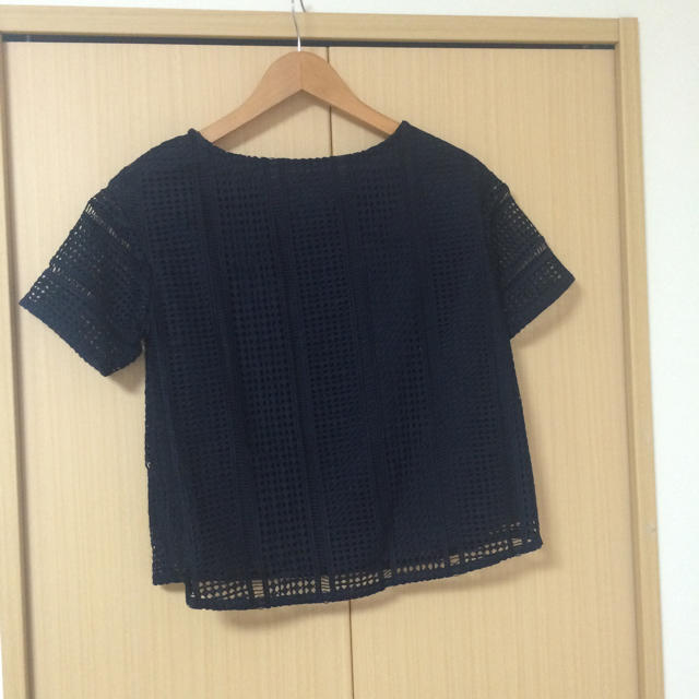 Spick & Span(スピックアンドスパン)のレース編みブラウス レディースのトップス(シャツ/ブラウス(半袖/袖なし))の商品写真