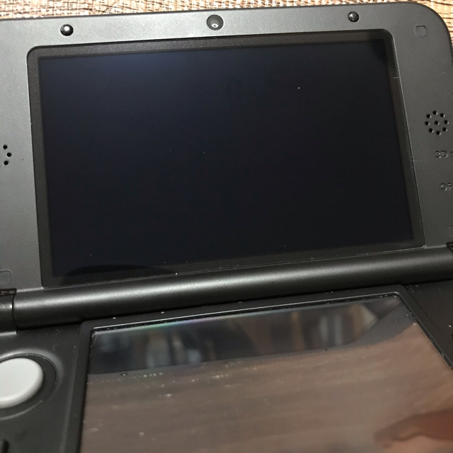 ニンテンドー3DS LL ブラック　とび森他ソフト4本付 3