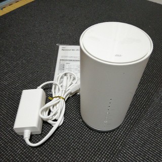 エーユー(au)のau speed Wi-Fi HOME L01  HWS31MWA (その他)