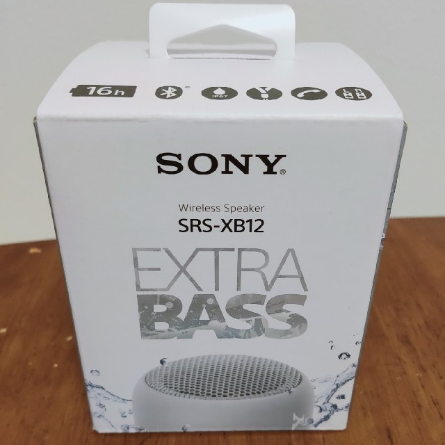 ソニー SRS-XB12EXTRA BASS ワイヤレスポータブルスピーカー