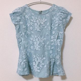 ジルバイジルスチュアート(JILL by JILLSTUART)の花柄レースブラウス♡チェスティ♡リランドチュール♡トッカ♡トッコ♡エフデ(シャツ/ブラウス(半袖/袖なし))