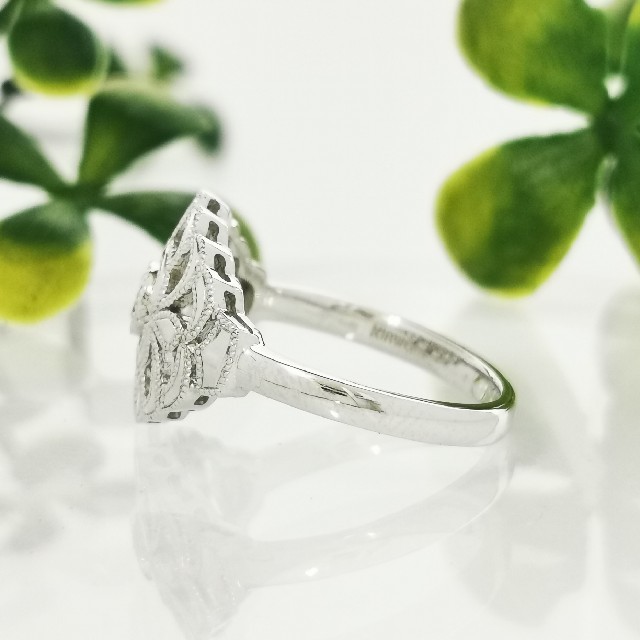 K18WG ダイヤモンド レディース リング レディースのアクセサリー(リング(指輪))の商品写真