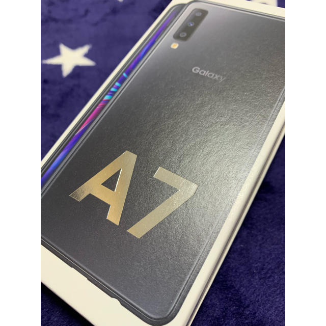 Galaxy A7 ブラック　64GB SIMフリー携帯