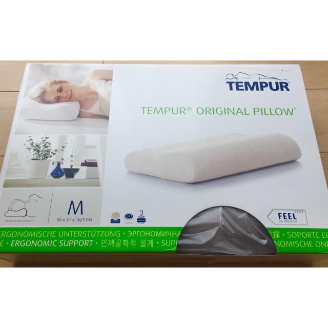 ［テンピュール オリジナル ピロー TEMPUR 低反発枕 Mサイズ 日本正規品
