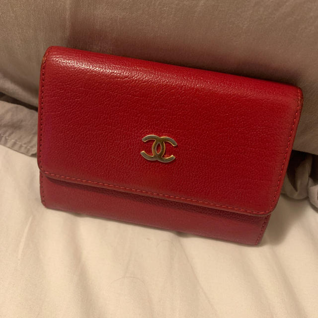 CHANEL - シャネル レザー カードケース 赤の通販 by mimi.U|シャネル