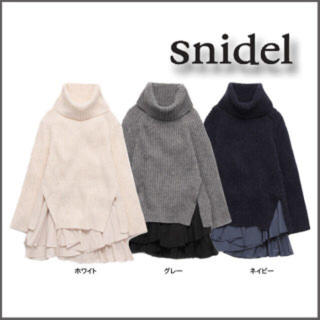 スナイデル(SNIDEL)の大人気 石原さとみ着用 ワンピース(ミニワンピース)