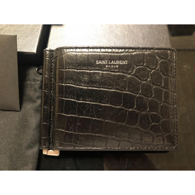 Saint Laurent(サンローラン)のサンローラン　二つ折り財布 メンズのファッション小物(折り財布)の商品写真