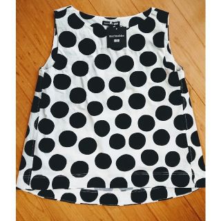 ユニクロ(UNIQLO)のUNIQLO marimekko マリメッコ コラボ トップス 新品未使用(シャツ/ブラウス(半袖/袖なし))