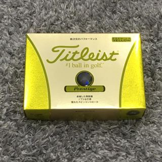 タイトリスト(Titleist)のタイトリスト プレステージ Prestige イエロー ボール ②(その他)