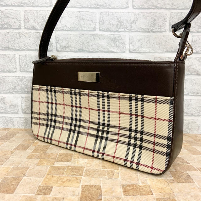 新発売 - BURBERRY 【希少】バーバリー コンパクトサイズ ハンドバッグ かわいい チェック柄 ハンドバッグ - www.grublab.io