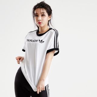 アディダス(adidas)のAdidasアディダスオリジナルス 男女兼用Tシャツ Mサイズ(Tシャツ(半袖/袖なし))