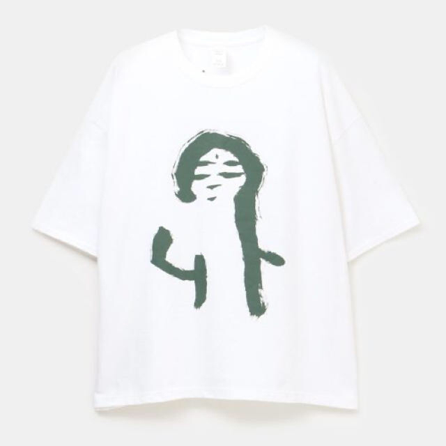 COMOLI(コモリ)のAUGUSTE PRESENTATION REMAKE TEE （WHITE） メンズのトップス(Tシャツ/カットソー(半袖/袖なし))の商品写真