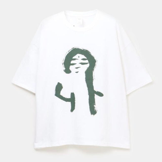コモリ(COMOLI)のAUGUSTE PRESENTATION REMAKE TEE （WHITE）(Tシャツ/カットソー(半袖/袖なし))
