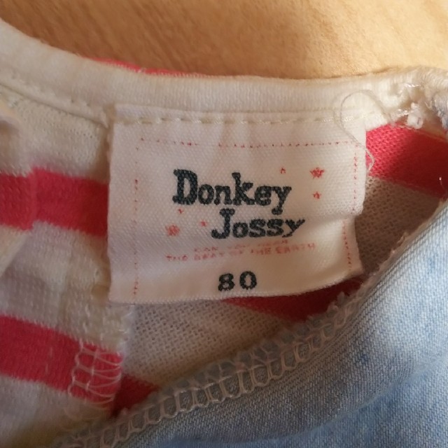 Donkey Jossy(ドンキージョシー)のワンピース size 80 キッズ/ベビー/マタニティのベビー服(~85cm)(ワンピース)の商品写真