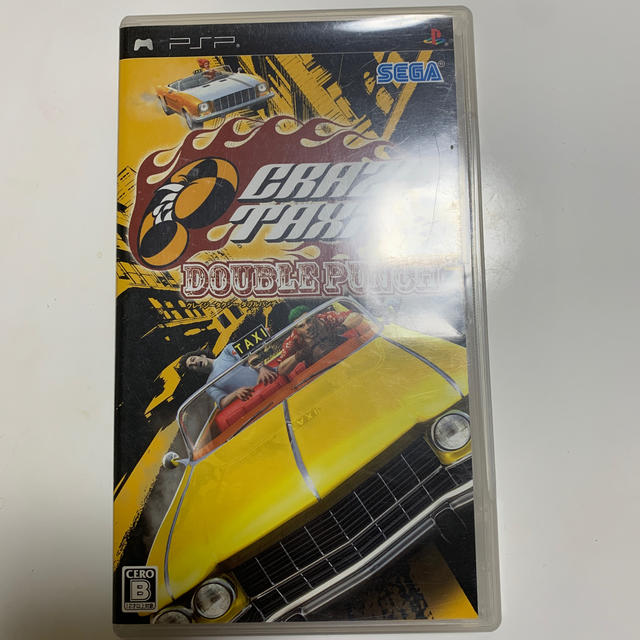 SEGA(セガ)のクレイジータクシー ダブルパンチ PSP エンタメ/ホビーのゲームソフト/ゲーム機本体(携帯用ゲームソフト)の商品写真