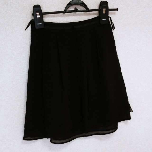 夏用シフォンスカート(M) レディースのスカート(ひざ丈スカート)の商品写真