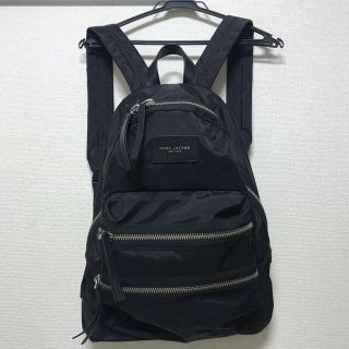 マークジェイコブス(MARC JACOBS)の美品 マークジェイコブス MARC JACOBS リュック 黒 M0008296(リュック/バックパック)