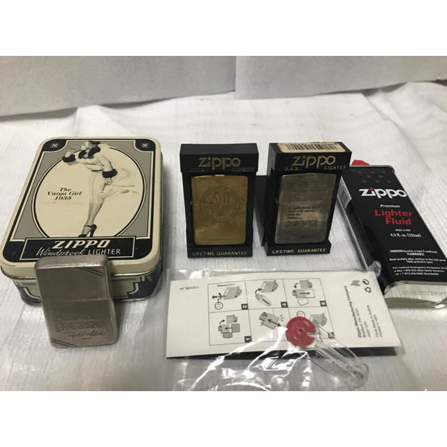 zippo ライター 3点 付属