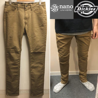 ディッキーズ(Dickies)のDickies × nano univers チノパンスキニーテーパードメンズ(チノパン)