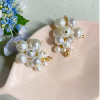 お値引き　パールピアス(ピアス)