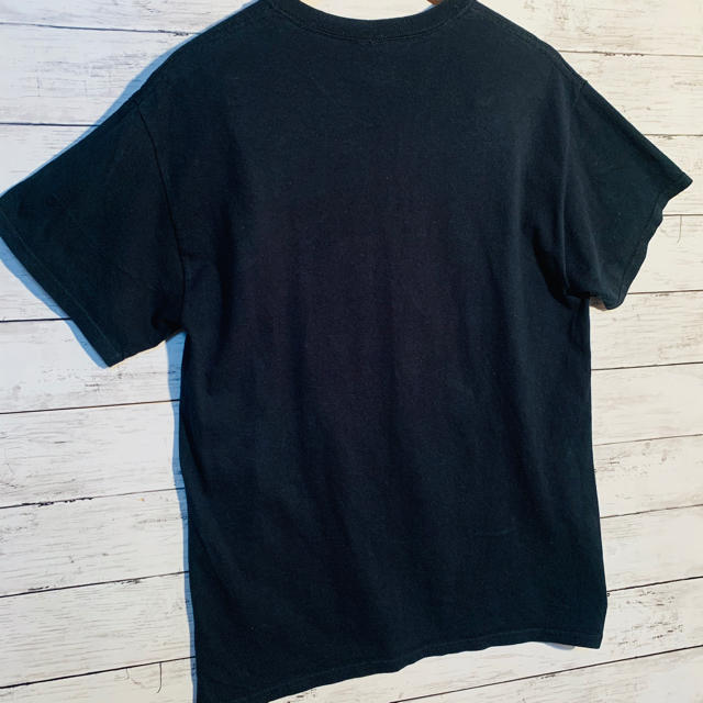 #37 【USA古着】 GILDAN ビッグロゴ　半袖　Tシャツ　M メンズのトップス(Tシャツ/カットソー(半袖/袖なし))の商品写真