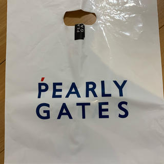 パーリーゲイツ(PEARLY GATES)のパーリーゲイツ ショップ袋　ショッパー  ゴルフ(ショップ袋)