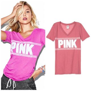 ヴィクトリアズシークレット(Victoria's Secret)のPINK♡Tシャツ XS(Tシャツ(半袖/袖なし))