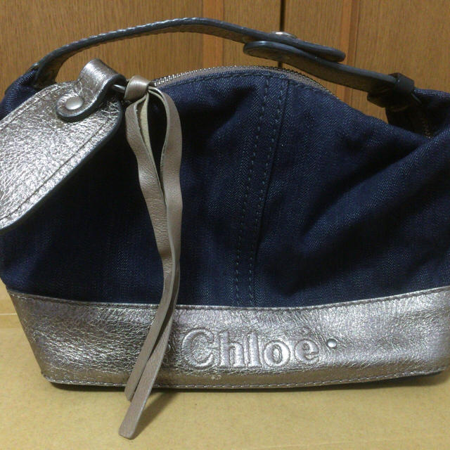 Chloe(クロエ)のクロエ デニム ハンドバッグ レディースのバッグ(ハンドバッグ)の商品写真