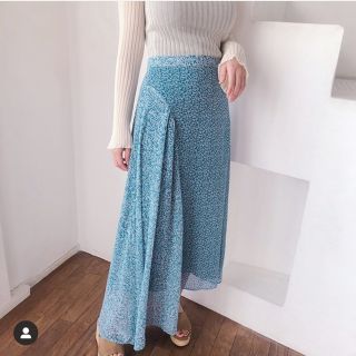 ロザリームーン(Rosary moon)のRosarymoon Flower Pattern Skirt(ロングスカート)