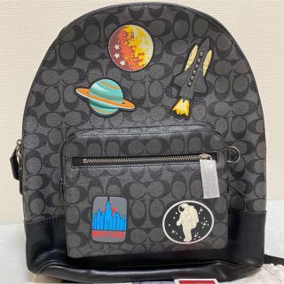 【新品未使用品】COACH リュック　宇宙　NASA