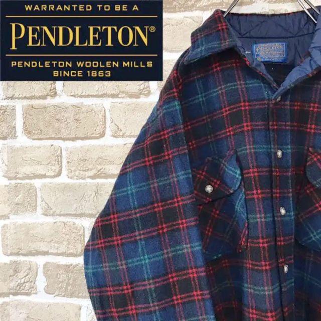 PENDLETON - 【ペンドルトン】ヴィンテージ70s USA製 チェックウール ...